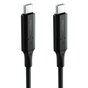 Spigen PowerArc Ladekabel USB-C auf USB-C Kabel 100W PD 2.0 Ladeger&auml;t QC 3.0 - Schwarz