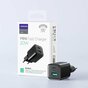 Joyroom Adapter USB-A auf USB-C Ladeger&auml;t QC 3.0 AC Adapter PD 3.0 Dual Charger AFC SCP - Schwarz