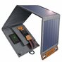 Choetech faltbares Solarmodul-Ladeger&auml;t USB-A wasserdichtes 14W Solar-Reiseladeger&auml;t - Grau