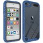 Hybrid Speckles und sch&uuml;tzende TPU Speckles H&uuml;lle f&uuml;r iPod Touch 5, 6 und 7 - Blau