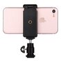 Puluz Stativbefestigung Selfie-Stick Standard-Telefonklemme Smartphone Universal - Schwarz