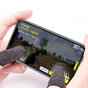 Game Finger Grip rutschfestes atmungsaktives Gewebe f&uuml;r Touchscreen-Spiele - 2 St&uuml;ck