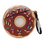 Donut Silikon-Donut-Dekorationsh&uuml;lle f&uuml;r AirPods 1 und 2 - Braun