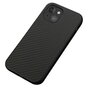 Carbon TPU Carbon Fiber Case f&uuml;r iPhone 13 mini - Schwarz