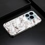 Marble TPU Marble Stone H&uuml;lle f&uuml;r iPhone 13 Pro Max - Weiss