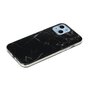 Marble TPU Marble Stone H&uuml;lle f&uuml;r iPhone 13 - Schwarz