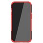 Stossfestes TPU mit stabiler H&uuml;lle f&uuml;r iPhone 13 Pro - rot und schwarz