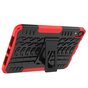 Peachy Shockproof TPU mit stabiler H&uuml;lle f&uuml;r iPad mini 6 - rot und schwarz