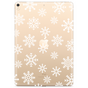 Just in Case Slim TPU Ice Crystal Winter Cover f&uuml;r iPad 10.2 (2019 2020 2021) - Transparent