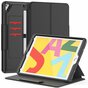 Just in Case Multi Hybrid Book Leatherette Case f&uuml;r iPad 9.7 (2017 2018) &amp; iPad Air 2 - Schwarz
