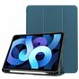 Just in Case Smart Tri-Fold H&uuml;lle f&uuml;r iPad Air 4 10.9 2020 &amp; iPad Air 5 2022 Stifthalter - Blau