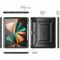 Supcase Unicorn Beetle H&uuml;lle f&uuml;r iPad Pro 11 (2018 2020 2021 2022) - Schwarz