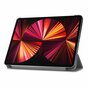Just in Case Smart Tri-Fold Kunstleder Cover Kompatibel mit iPad Pro 11 (2018 2020 2021 2022) - Grau