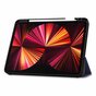 Just in Case Smart Tri-Fold Kunstlederh&uuml;lle Kompatibel mit iPad Pro 11 (2018 2020 2021 2022) - Blau