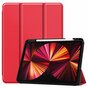 Just in Case Smart Tri-Fold Kunstlederh&uuml;lle Kompatibel mit iPad Pro 11 (2018 2020 2021 2022) - rot