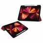 Just in Case Smart Tri-Fold Kunstlederh&uuml;lle Kompatibel mit iPad Pro 11 (2018 2020 2021 2022) - rot