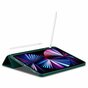Spigen Urban Fit Kunstlederh&uuml;lle Kompatibel mit iPad Pro 11 (2018 2020 2021 2022) - Gr&uuml;n