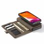 Caseme Luxe XL Wallet Spaltlederh&uuml;lle Kompatibel mit iPhone 13 Pro - braun