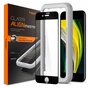 Spigen AlignMaster Full Cover Glass + Frame Displayschutzfolie Kompatibel mit iPhone 7, 8 und SE 2020 SE 2022
