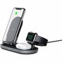 Aukey Trio Charger Wireless Charger Qi Smartphone Airpods Apple Watch Ladepad - Schwarz