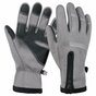 WHEEL UP Touchscreen-Handschuhe - spritzwassergesch&uuml;tzt - Grau, Gr&ouml;sse XL