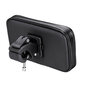 Xqisit Telefonhalter Fahrradhalter Fahrradlenker Standard Smartphone-Abdeckung 6,5 Zoll - Schwarz