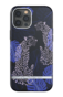 Richmond &amp; Finch Blue Cheetah Solid Leaves Cheetah H&uuml;lle f&uuml;r iPhone 12 Pro Max - Blau