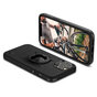 Spigen Gearlock Bike Mount Case Air Cushion H&uuml;lle f&uuml;r iPhone 12 und iPhone 12 Pro - Schwarz