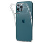 Spigen Liquid Crystal TPU mit Air Cushion H&uuml;lle Kompatibel mit iPhone 12 und iPhone 12 Pro - transparent