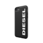 Diesel Molded Case Core PC und TPU Logo Case f&uuml;r iPhone 6 6s 7 8 und SE 2020 SE 2022 - Schwarz