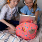 Planet Buddies Eule Tablet-Kissenst&auml;nder Sitzsack Kompatibel mit iPad-Halter - Pink