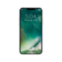 Xqisit Phantom Glass Anti Bac TPU und Hartglas H&uuml;lle Kompatibel mit iPhone 12 Pro Max - Transparent