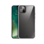 Xqisit Phantom Glass Anti Bac TPU und Hartglas H&uuml;lle Kompatibel mit iPhone 13 mini - Transparent