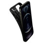 Spigen Rugged Armor TPU mit Air Cushion Carbonfaser-H&uuml;lle Kompatibel mit iPhone 12 und iPhone 12 Pro - Schwarz