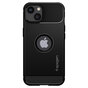 Spigen Rugged Armor TPU mit Air Cushion Carbon Fiber Case f&uuml;r iPhone 13 - Schwarz