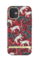 Richmond &amp; Finch Samba Red Leopard Leopard H&uuml;lle F&uuml;r iPhone 12 Mini - Rot