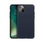 Xqisit Silikonh&uuml;lle Anti Bac PC und Silikonh&uuml;lle Kompatibel mit iPhone 13 - Blau
