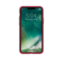 Xqisit Silikonh&uuml;lle Anti Bac PC und Silikonh&uuml;lle Kompatibel mit iPhone 13 - Rot