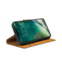 Xqisit Slim Wallet Selection Anti Bac Kunstleder und TPU H&uuml;lle Kompatibel mit iPhone 13 Pro - Schwarz