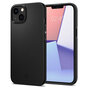 Spigen Thin Fit d&uuml;nne Polycarbonat-H&uuml;lle Kompatibel mit iPhone 13 - Schwarz