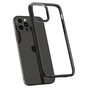 Spigen Ultra Hybrid PU und TPU Air Cushion H&uuml;lle f&uuml;r iPhone 12 und iPhone 12 Pro - Schwarz