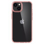 Spigen Ultra Hybrid PU und TPU Air Cushion H&uuml;lle Kompatibel mit iPhone 13 - Pink