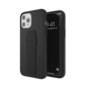 CLCKR Gripcase Minimal PU und TPU H&uuml;lle f&uuml;r iPhone 12 Pro Max - schwarz