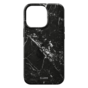 Laut Huex Elements Marmorh&uuml;lle Kompatibel mit iPhone 13 Pro Max - Schwarz