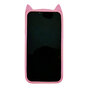 S&uuml;sse Katze Silikon S&uuml;sse Schnurrhaare und eine Katzennase H&uuml;lle f&uuml;r iPhone 13 Pro - Pink