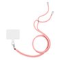 Telefonkabel Multifunktional Einstellbar mit Patch - Pink