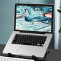 Faltbarer Laptopst&auml;nder, verstellbar in 7 Positionen Laptophalter - Schwarz