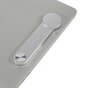Magnetischer Handyhalter aus Aluminium f&uuml;r Laptop und MacBook - Farbe Silber