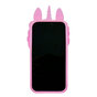 Unicorn Pop Fidget Bubble Einhorn-H&uuml;lle aus Silikon f&uuml;r iPhone 13 - Pink