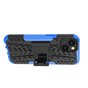 Stossfester St&auml;nder aus rutschfestem Kunststoff und TPU f&uuml;r iPhone 14 - blau